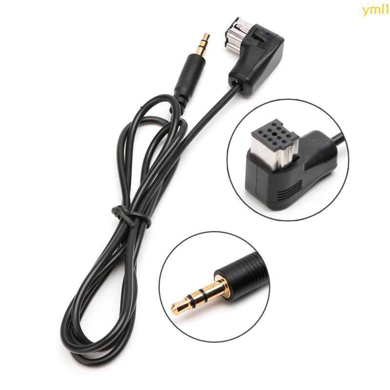 Yml1 รถวิทยุ o Aux สาย MP3 อินพุตอะแดปเตอร์สําหรับ Pioneer Headunit IP-BUS
