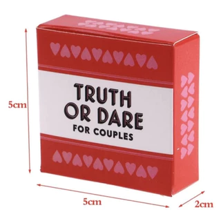Truth or Dare Card Game (ภาษาอังกฤษ) - บอร์ดเกม For Couples Edition Party Game