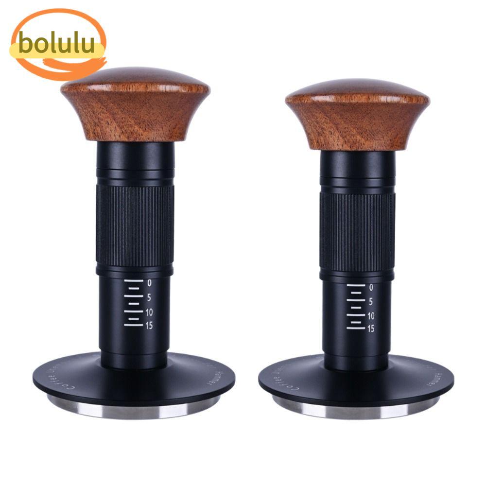 BOLULTH Spring Load Tamper, Auto Release Sound Feedback Espresso|การงัดแงะ, มืออาชีพที่มีเครื่องหมายของพวกเขา304จับผงกาแฟค้อนชงกาแฟ