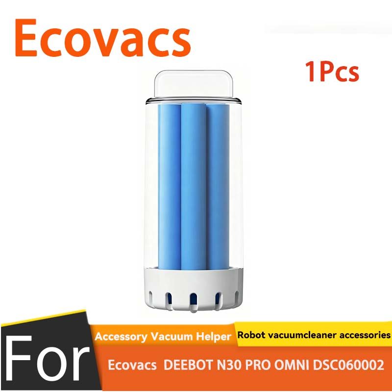 สําหรับ Ecovacs DEEBOT N30 PRO DSC OMN060002 น้ํายาทําความสะอาดแข็งสีน้ําเงิน(2ชิ้น)