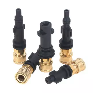 [Snowth] เครื่องซักผ้าความดัน Adaptor To 1/4 " Qui Release Connector หัวฉีดสําหรับเครื่องซักผ้ารถยนต์รดน้ํา Qui Connect Adapter [zkm]
