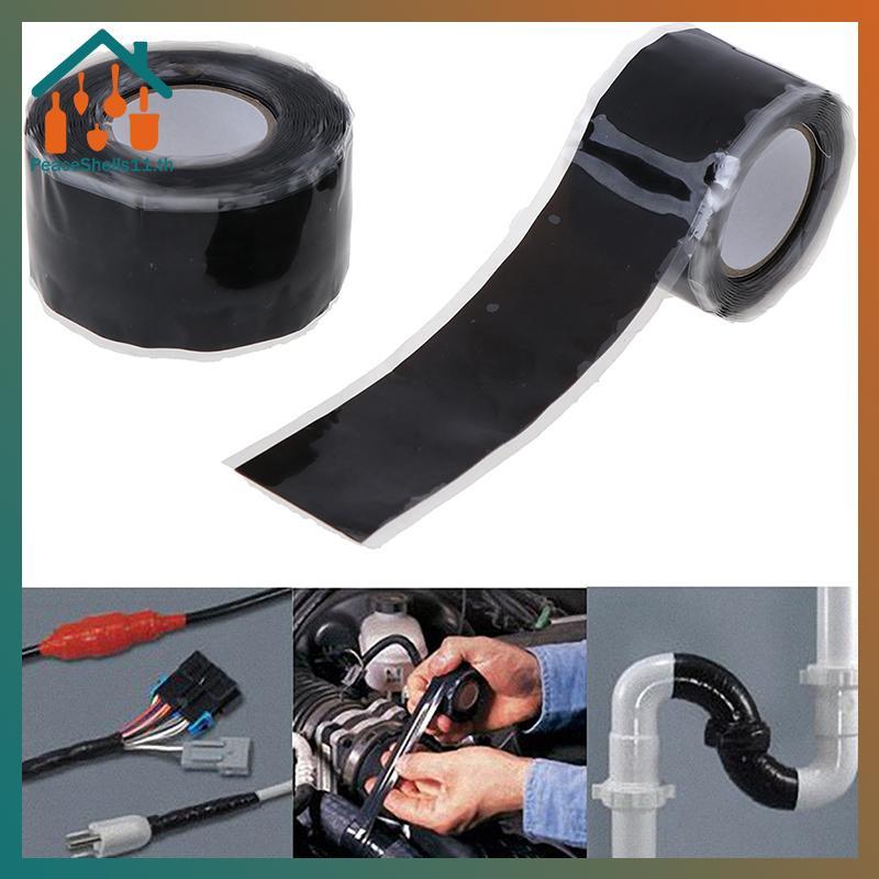 PeaceShells Self Fusing Silicone Performance Repair Tape Bonding Rescue Wire Hose Tape TH