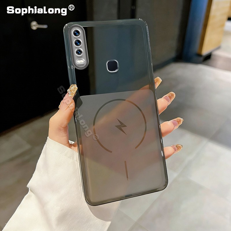 สําหรับ Vivo 1901 1902 1904 1906 1916 1940 V1901 V1902 V1901A V1928A V1901T Clear สีซิลิโคนนุ่ม Ultr