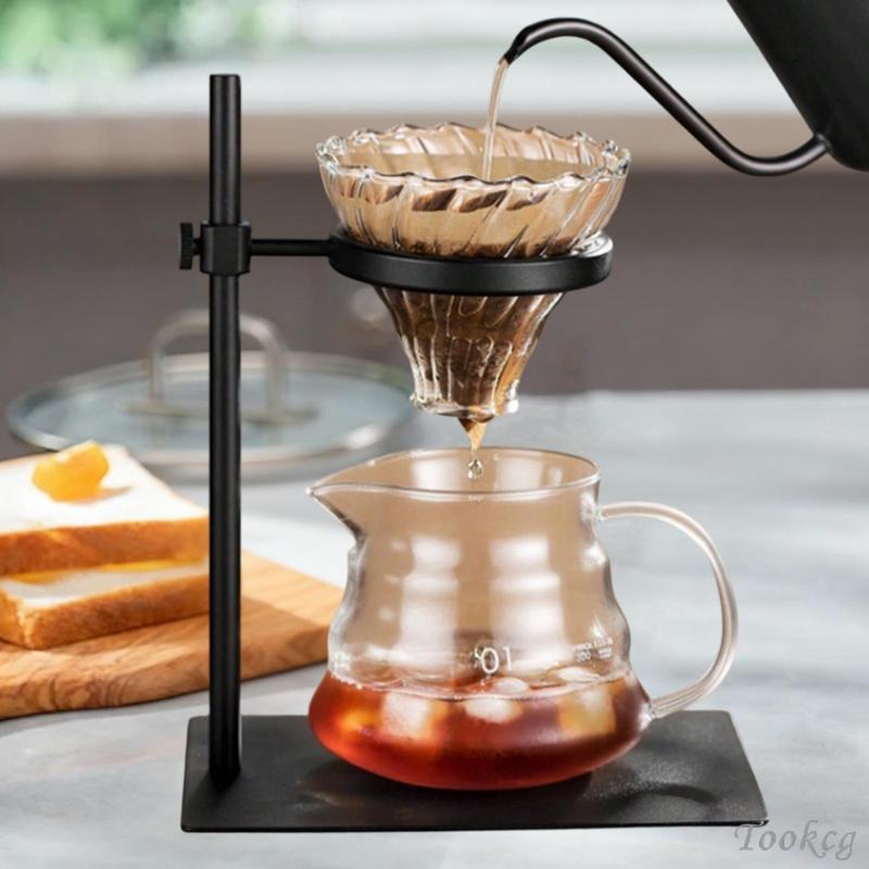 [Tookcg] ที่วางกรองกาแฟสําหรับเครื่องชงกาแฟเทโอเวอร์ คู่มือ อเนกประสงค์ และปรับได้ สําหรับใช้ในบ้าน และร้านอาหาร