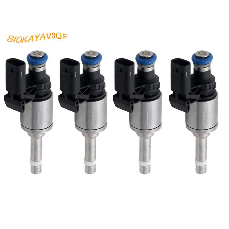 4ชิ้น 079906036ซี 079906036ดี 04E906036AF หัวฉีดสําหรับ A6 A8 R8 S5 4.2 V8 2007-2012