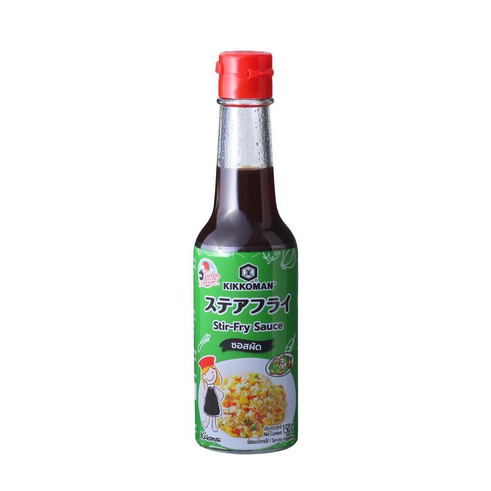 [สินค้าส่งด่วน] คิคโคแมนเทสตี้เจแปนซอสผัด 150มล. KIKKOMAN STIR FRY SAUCE 150ML.
