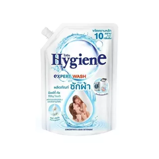 [สินค้าส่งด่วน] ไฮยีน น้ำยาซักผ้า มิลค์กี้ ทัช 1400 มล. HYGIENE LAUNDRY EXPERT WASH MILKY TOUCH 1400 ML.
