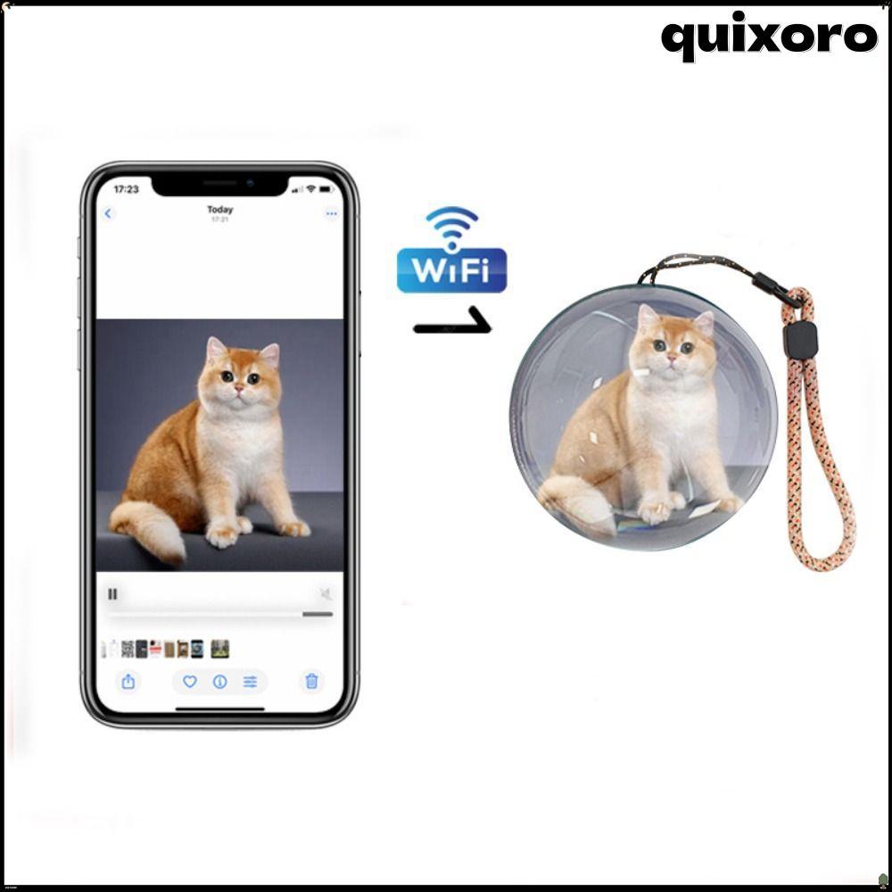 QUIXORO Video Display Ball, Effect Wireless Crystal Ball, Pixel Display Electronic Screen DIY Digita