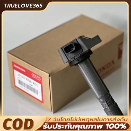 【COD】คอยล์จุดระเบิด แท้ Honda Civic 06 1.8 ( FD ) , CRV 07 2.0 ( G3 ) , ACCORD 08 2.3 (G8) 30520-RNA-A01