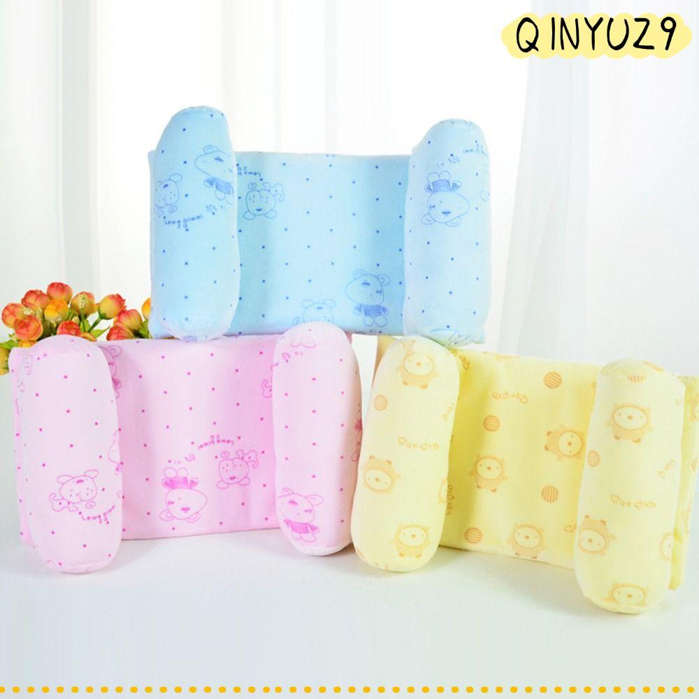 QINYUZ9QX หมอนเด็กนุ่มคอป้องกันทารกแรกเกิด Anti-Roll Cushion