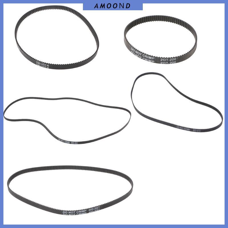 AMOOND GT2 Timing Belt Closed Loop 3D Printer Accessory 2GT 6mm Closed Synchronous Belt