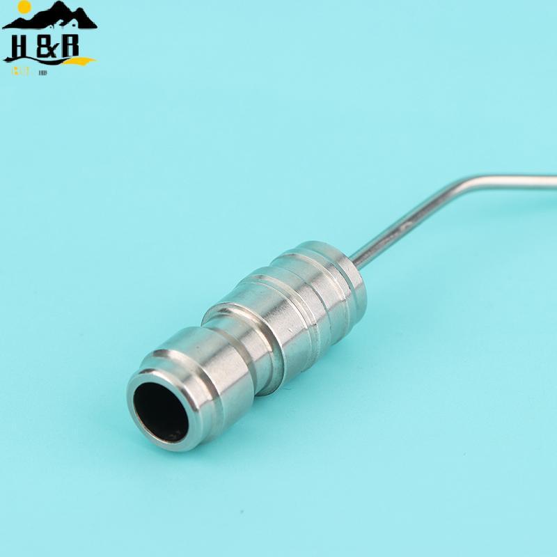 H & B 1 ชิ้นแรงดันสูงทําความสะอาดหัวฉีดเข็ม 1/4 " Qui Connect Slim Design สําหรับทําความสะอาดลึก AC 