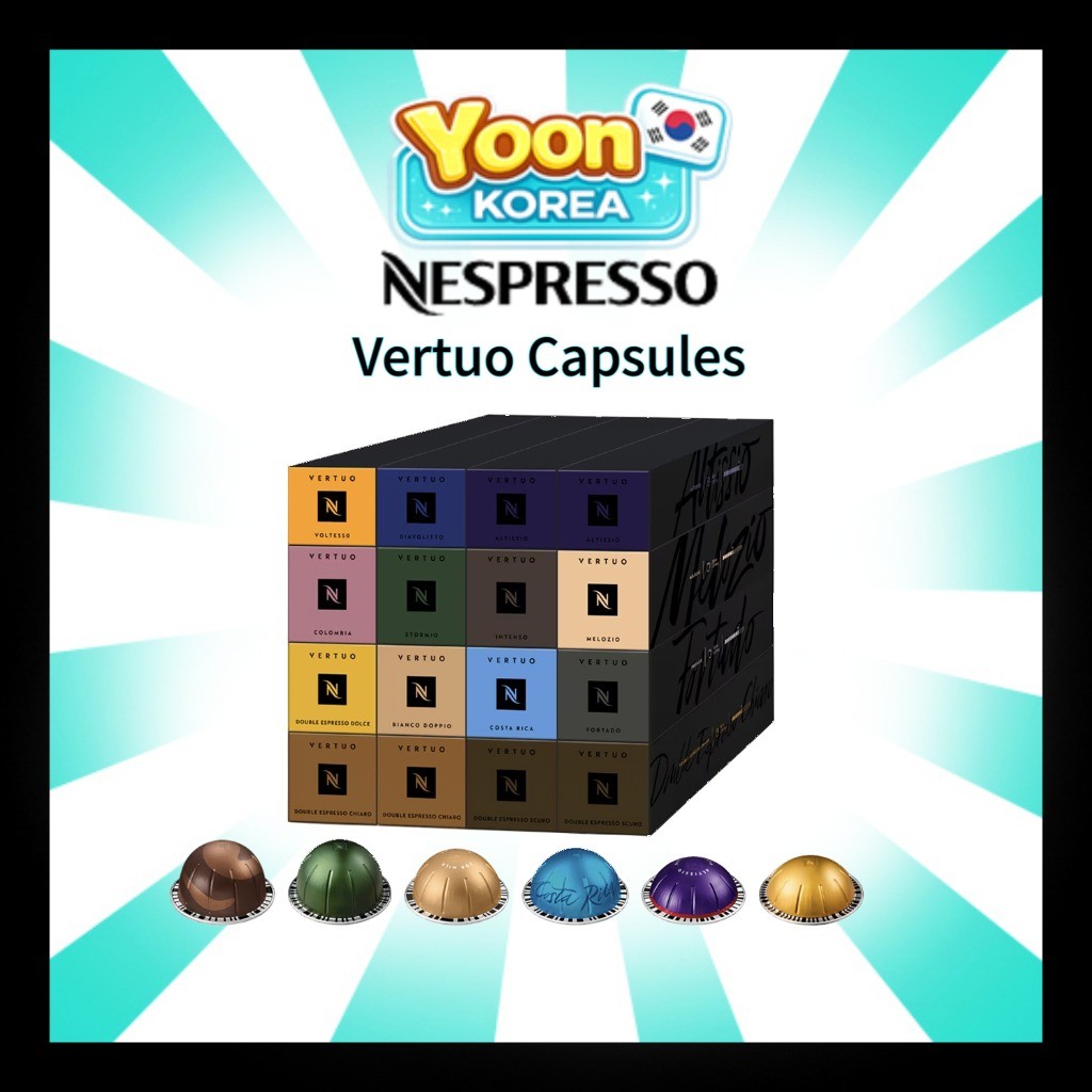 แคปซูล Nespresso Vertuo 10 Pods Diavolito Melozio Odacio / ส่งจากกรุงเทพฯ / มีสต็อกพร้อม