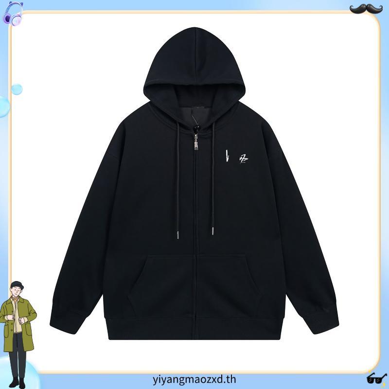 (สินค้าใหม่) Karants เสื้อฮู้ดดี้โลโก้โลหะ ทรง Cropped Boxy  - AK77 พรีเมียม ผ้าฝ้ายนุ่มฟูคุณภาพสูง 