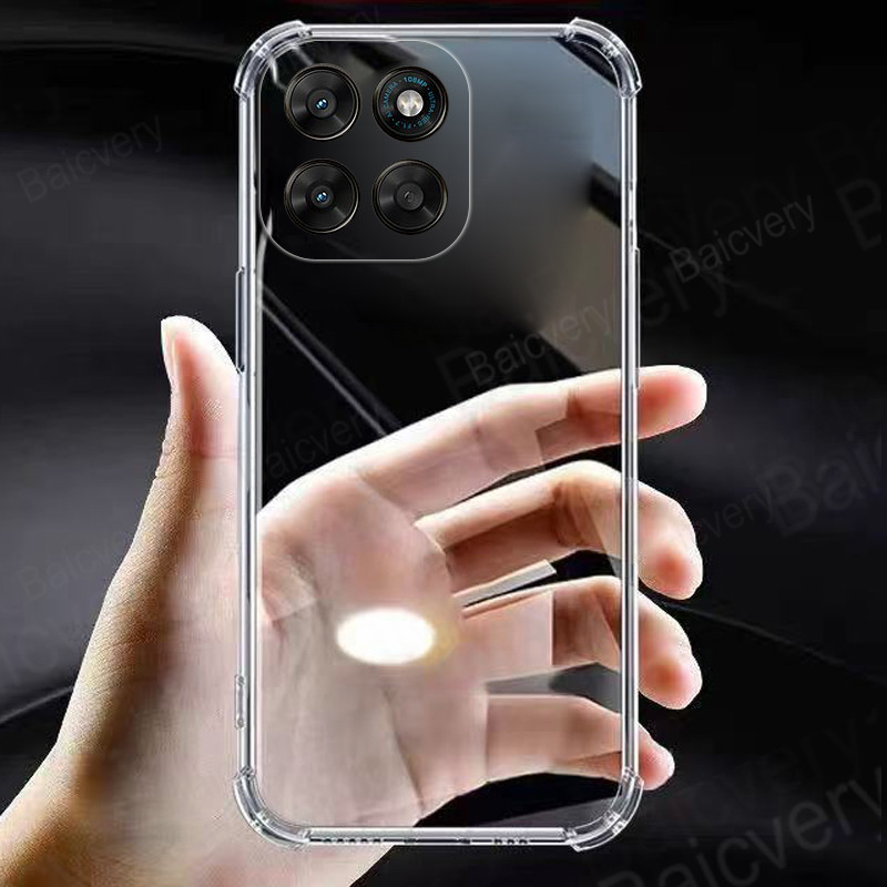 ฝาหลังแบบใสสําหรับ Motorola Moto G67 / G77 สําหรับ Motorola Edge 70 Fusion Back Case