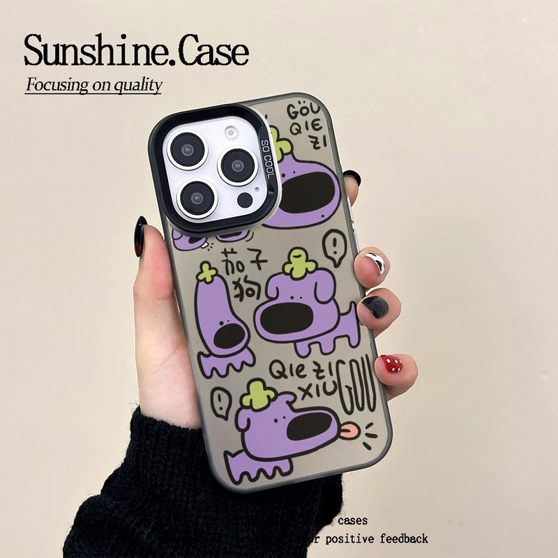 💕Fon เคสไอโฟน  Apple 17promax สีเงิน iPhone15pro กรณี 14/13/12/11 -XZMSCY18