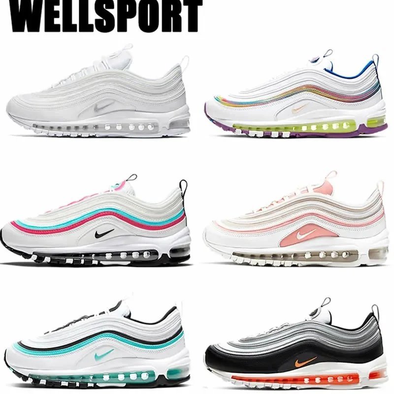MAX 97 max97 Bullet Air Cushion รองเท้าลําลองรองเท้าผู้ชายรองเท้าผู้หญิงรองเท้ากีฬา