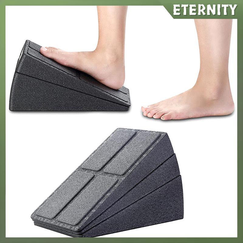ETERNITY 3pcs Squat Wedge Blo ปรับลื่น Squat Ramp Deadlift Wedge Calf Stretcher Slant Board Strength
