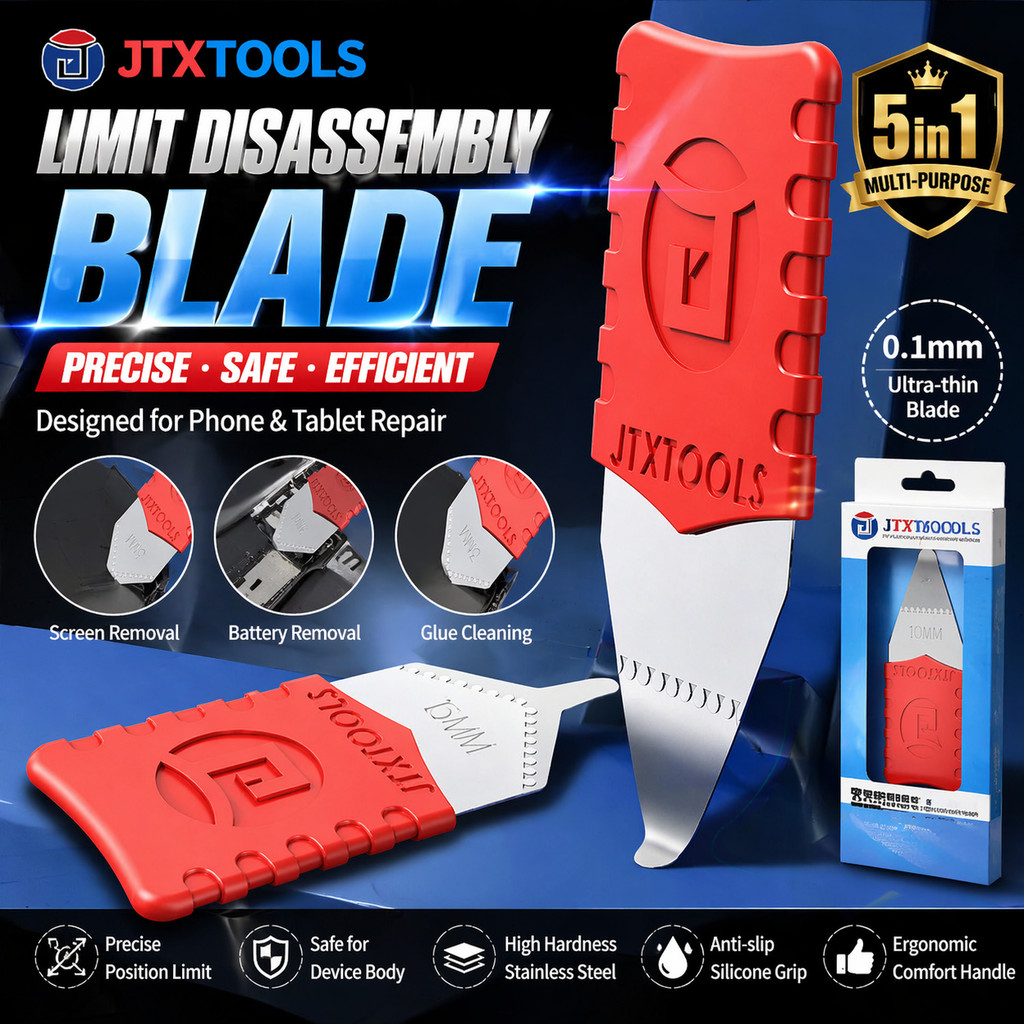 JTX XD1-7 Limit Disassembly Blade ความเหนียวสูงออกแบบสําหรับโทรศัพท์และกรอบแท็บเล็ต/กําจัดหน้าจอ & เ