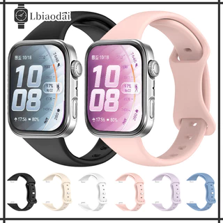 สายนาฬิกาซิลิโคนบาง สไตล์กีฬา for Huawei Watch Fit 5 / 4 / 3 / 5 Pro / 4 Pro อุปกรณ์เสริมสมาร์ทวอทช์