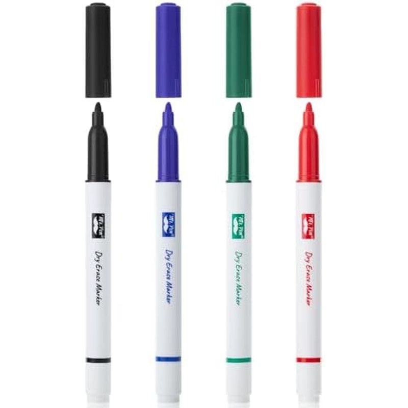 Mr. Pen- Dry Erase Markers, 12 Pack, Assorted Colors, White Board Markers Dry Erase Pens, Whiteboard