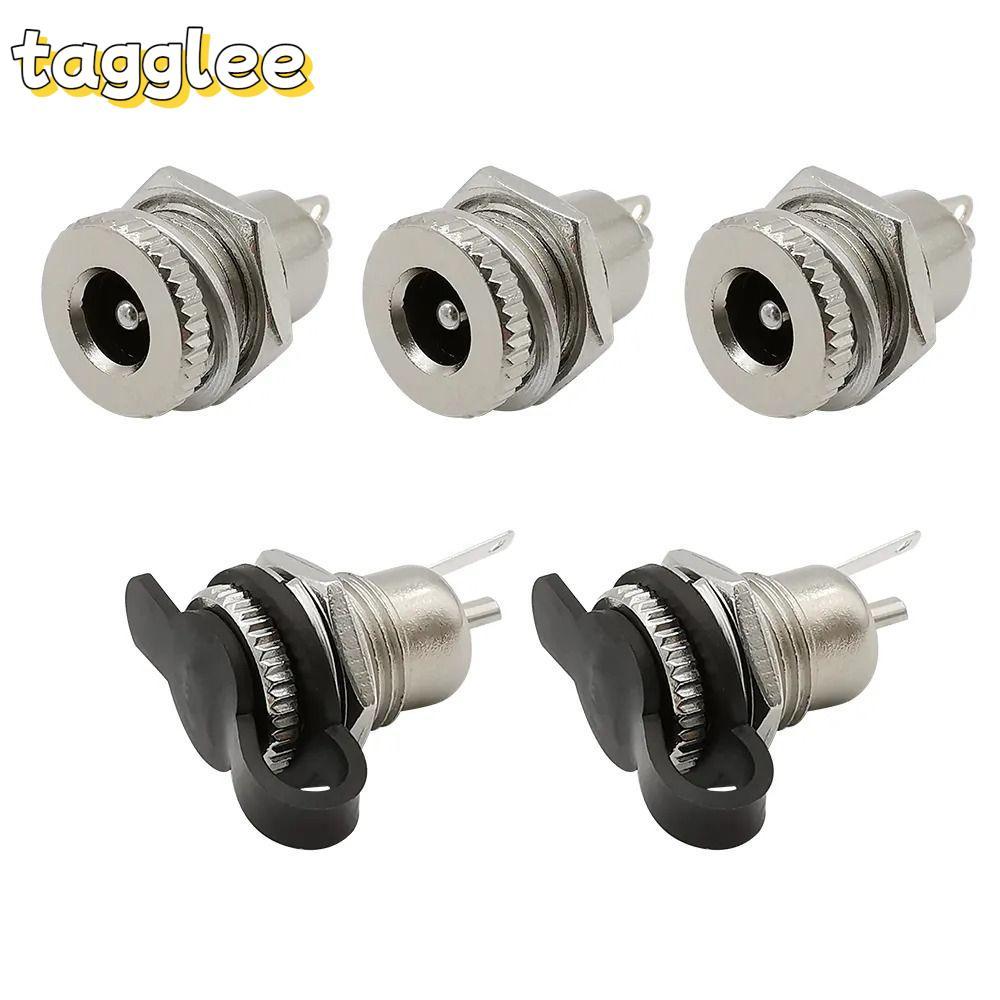 TAGGLEE DC Power หญิงซ็อกเก็ตแจ็ค,โลหะคุณภาพสูง DC Jack Adapter, DC-099 5.5 x 2.1 มม.ทนทาน DC-099 ปล