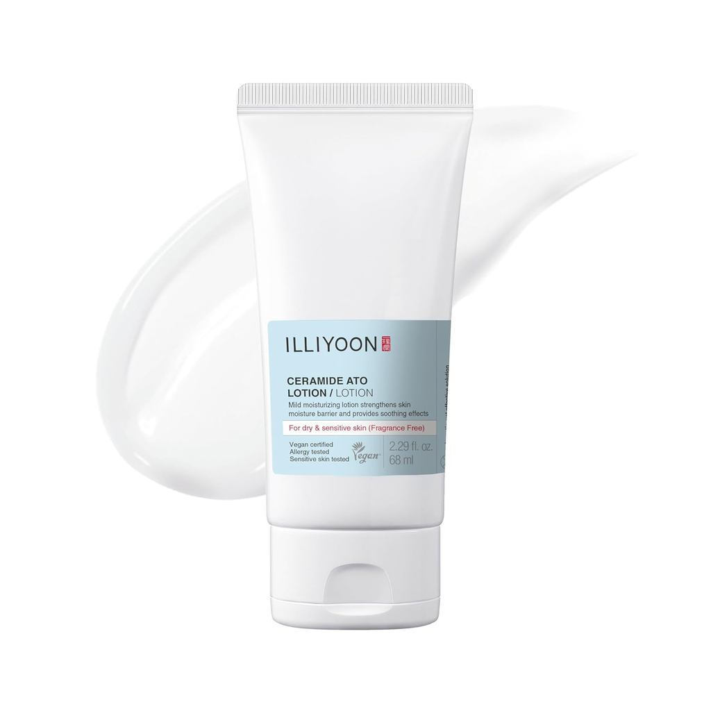 Yiliyou Ceramide Ato Lotion |   เหมาะสําหรับมอยเจอร์ไรเซอร์เนื้อบางเบาสําหรับผิวบอบบางแห้งซ่อมแซมใบห
