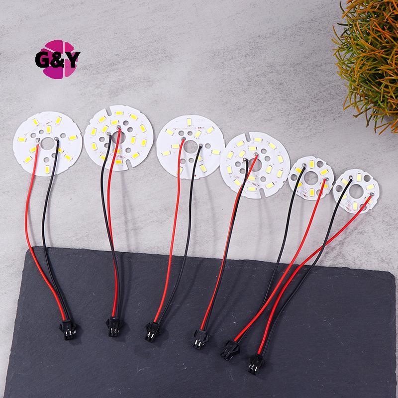 G & Y 1 PC ไฟ LED แหล่งรอบแผง 3W 5W 7W SMD5730 DIY โคมไฟเพดานหลอดไฟ LED การปรับเปลี่ยนแผงอุปกรณ์เสริ
