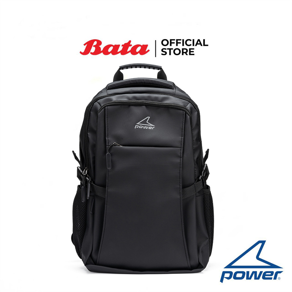 Bata บาจา Power กระเป๋าเป้ สะพายหลัง สำหรับผู้ชาย รุ่น FENIX สีดำ 9256023