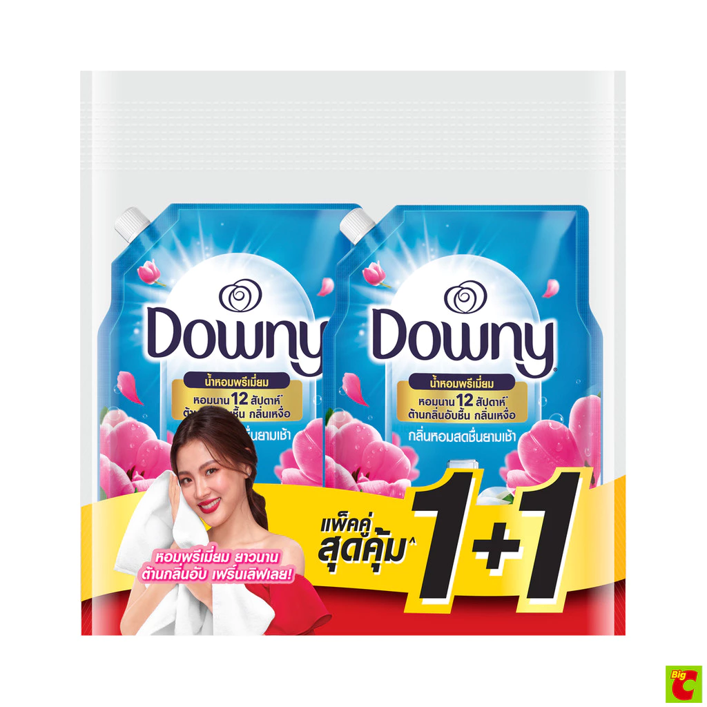 ดาวน์นี่ ซันไรส์เฟรช น้ำยาปรับผ้านุ่ม สูตรเข้มข้นพิเศษ กลิ่นหอมสดชื่นยามเช้า 950 มล. แพ็ค 2