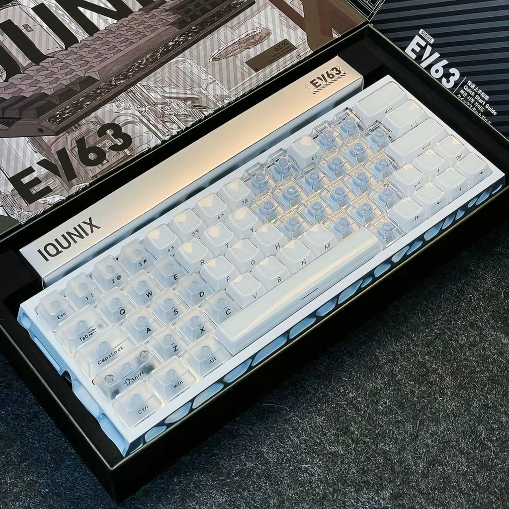 คีย์แคปใส keycap X XVX Xihu ผลไม้ Jelly Keycap เหมาะสําหรับ EV63 จาก Ace68 Nightmare Bee made68 Fore