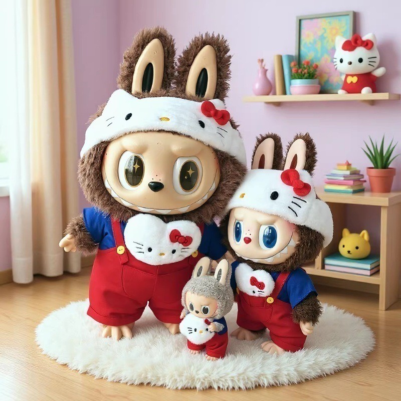 Hello Kitty เสื้อผ้าเด็ก Hello Kitty Hello Kitty 38 ซม.King เสื้อผ้า mokoko 58 Big Leader Archangel 