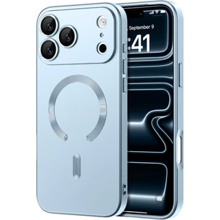 แม่เหล็กสําหรับ iPhone 17 Air 16 15 14 13 12 11 Pro Max 7 8 Plus XS MAX SE กรณี [ป้องกันกล้องเต็มรูปแบบ] น่ารัก Slim กันกระแทกกันชน Matte Metallic Lustre เคสโทรศัพท์