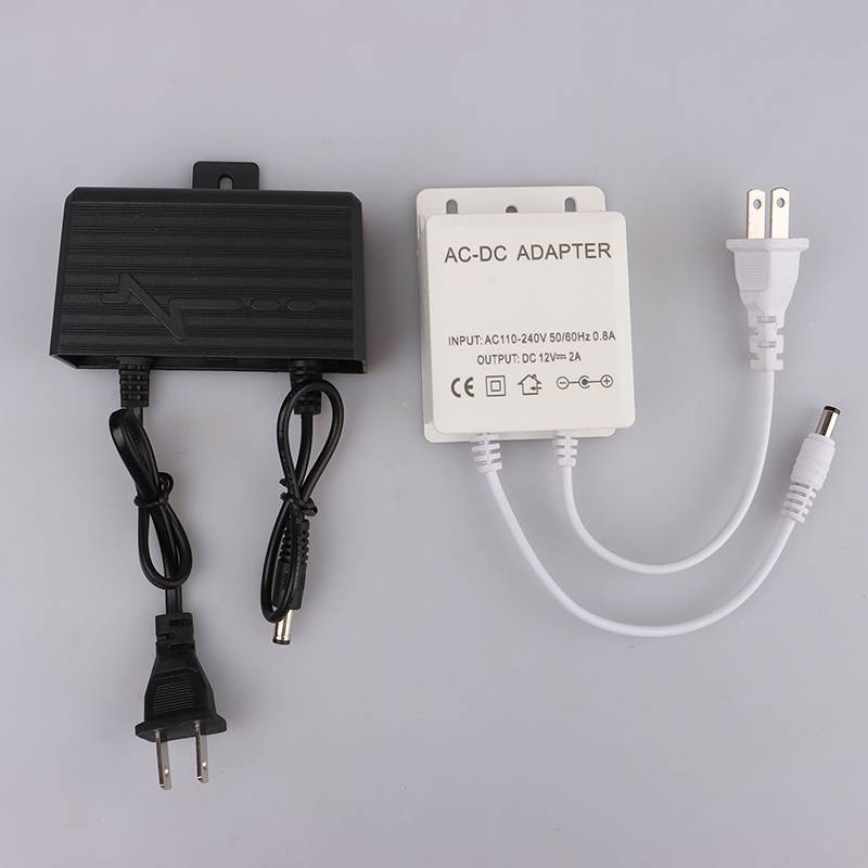 Happybay AC/DC 12V 2A 2000ma กล้องวงจรปิดแหล่งจ่ายไฟ รูปที่ 2