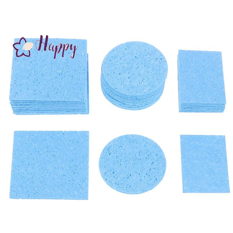 <Happybay> 10 ชิ้นฟองน้ําบัดกรีสําหรับ BGA หัวแร้งบัดกรีทําความสะอาดหัวเชื่อมเครื่องมือทําความสะอาดลดราคา