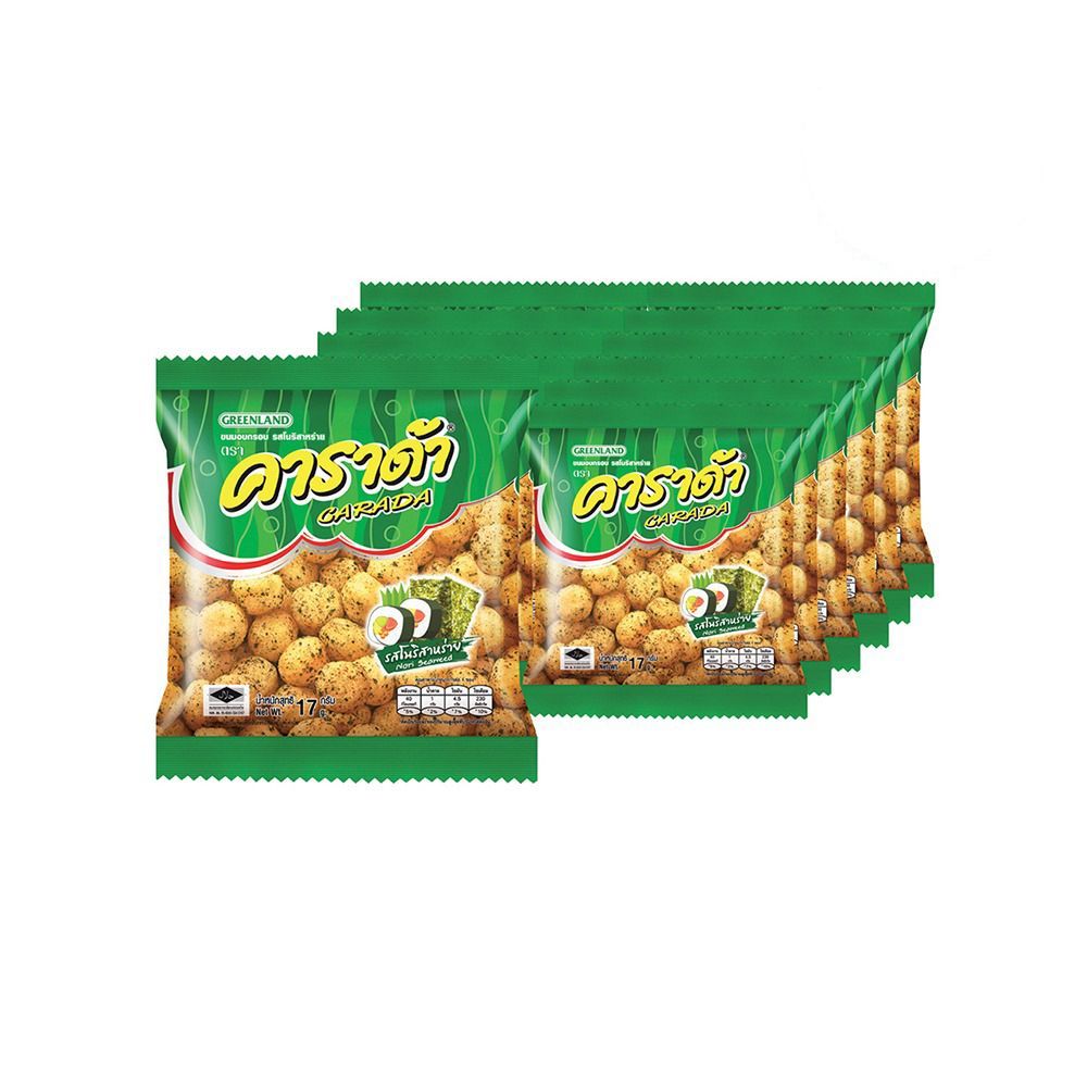 [สินค้าส่งด่วน] คาราด้า โนริสาหร่าย 17 ก. แพ็ค12 CARADA RICE BALL NORI SEAWEED 17 G. PACK12