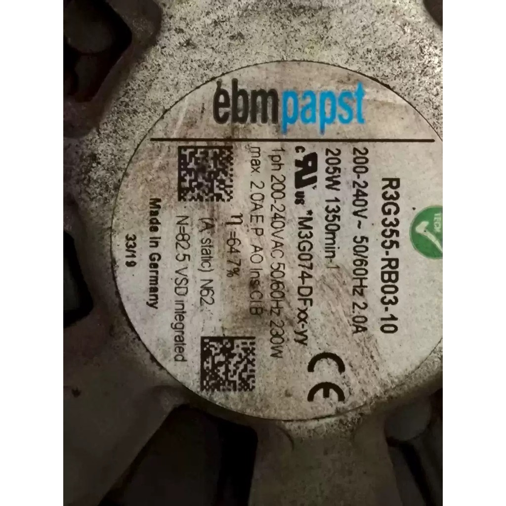 R R3G355-RB03-10 R4E355-RM03-05 R4E355-RM03-03 พัดลมอินเวอร์เตอร์ ACS800