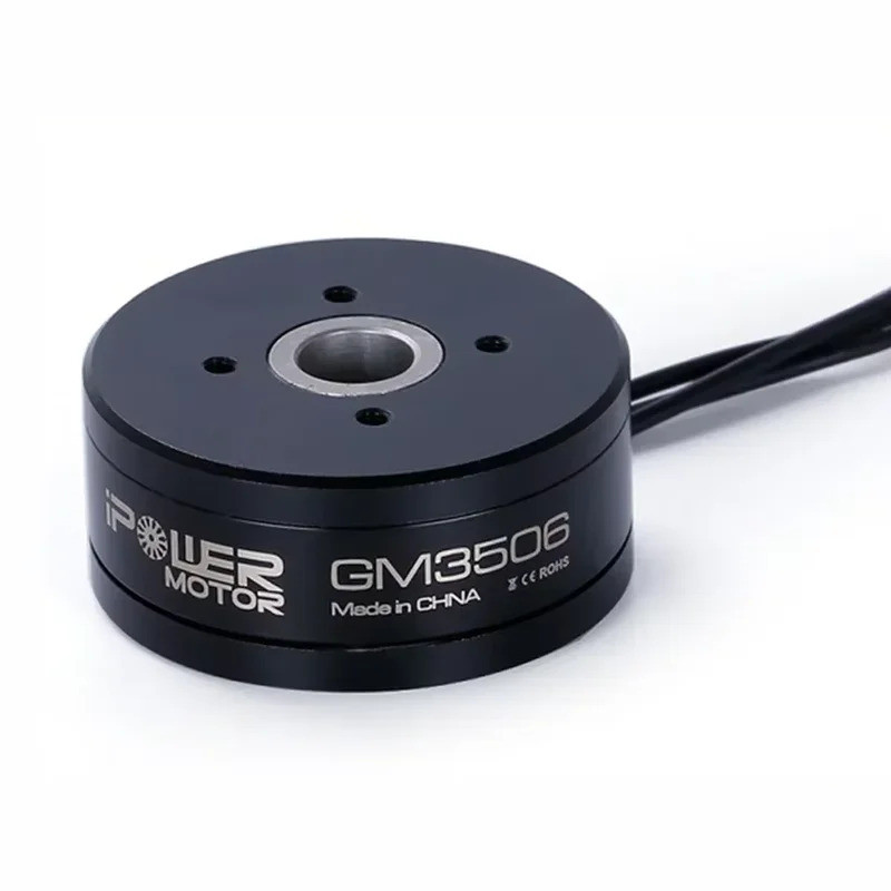 HB IFlight ใหม่ IPower มอเตอร์ GM3506 130T AS5048A Encoder 3506 Hollow shaft Brushless Gimbal มอเตอร