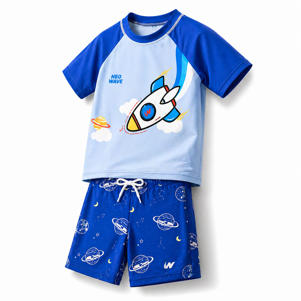 NEOWAVE SPACE ROCKET KID BOY SSP - 2 ชิ้น