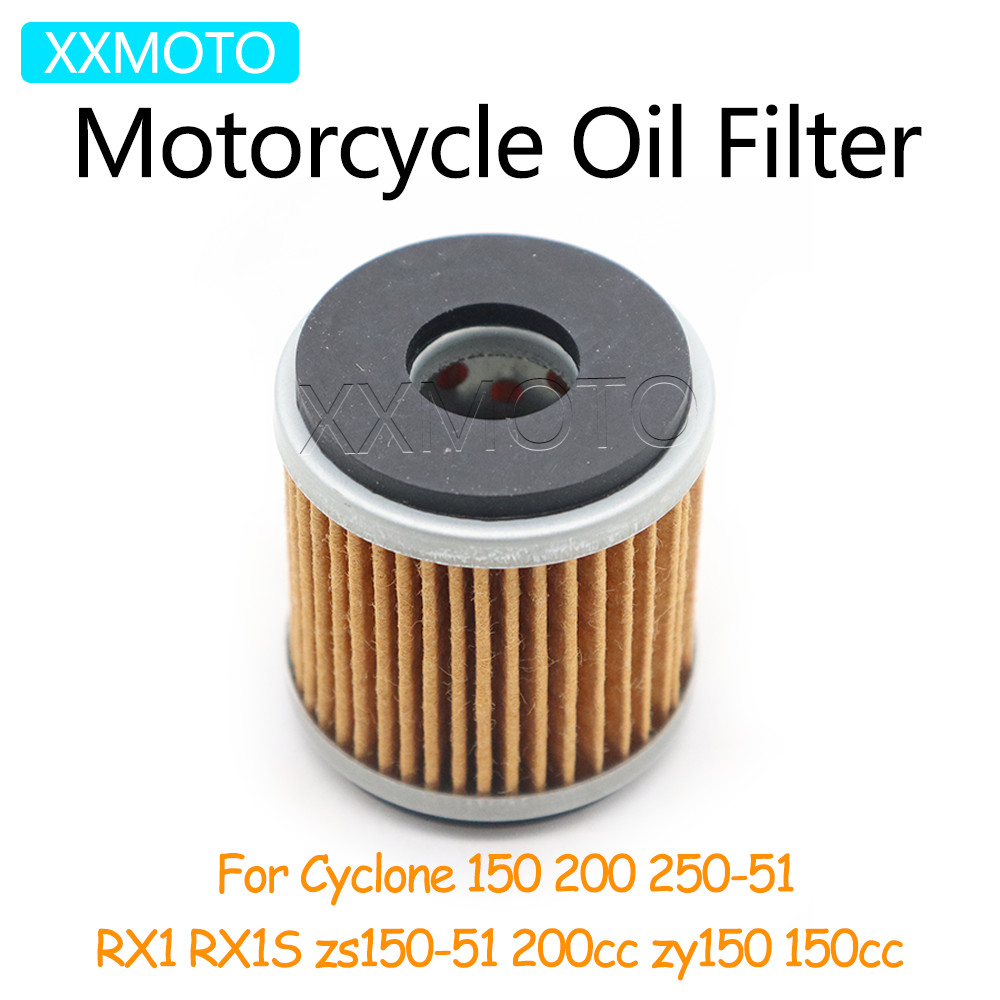 สําหรับ Zongshen Cyclone 150 200 RX1 RX1S 200cc zy150 150cc ZS150 ZS200 รถจักรยานยนต์กรองน้ํามันการใ