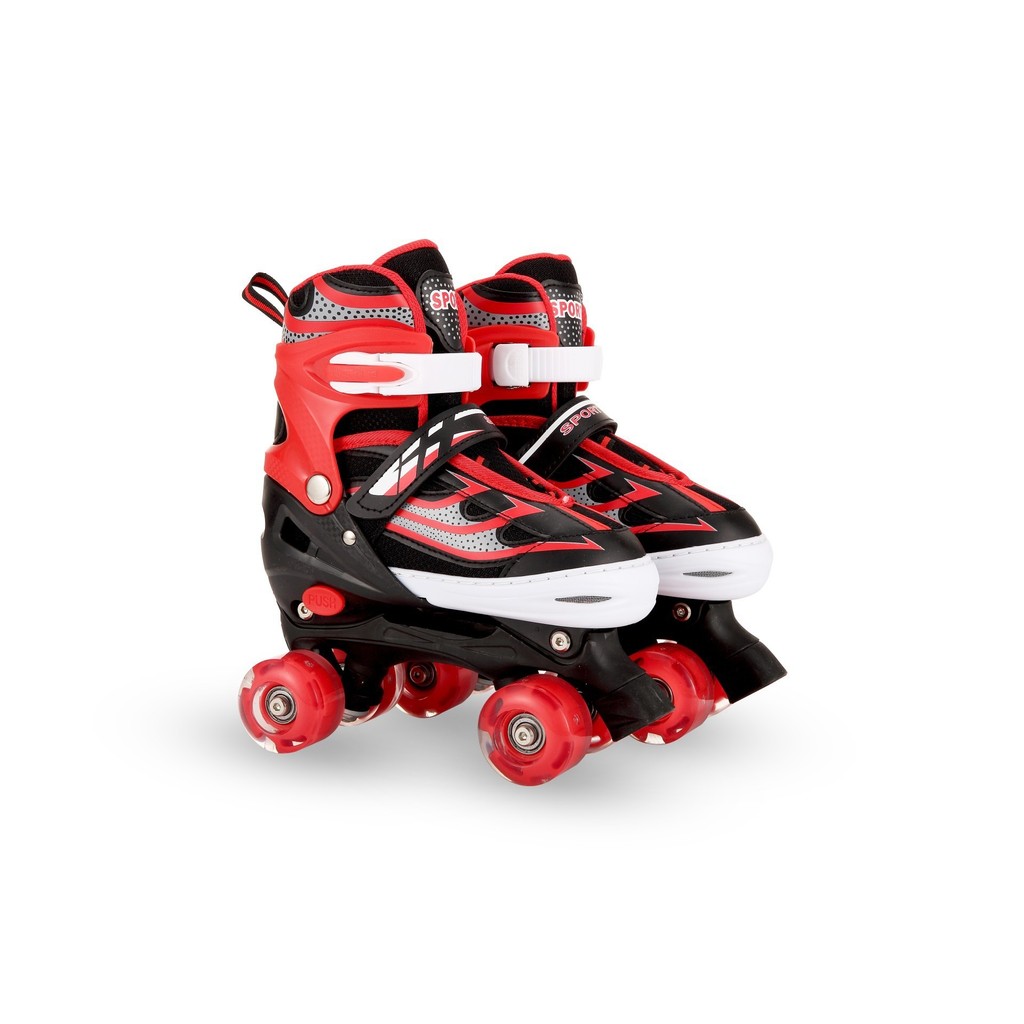 Cool เด็ก Roller Skates Four-W Heel Skates ชายหญิงสเก็ตเด็ก Roller Skates 4.30