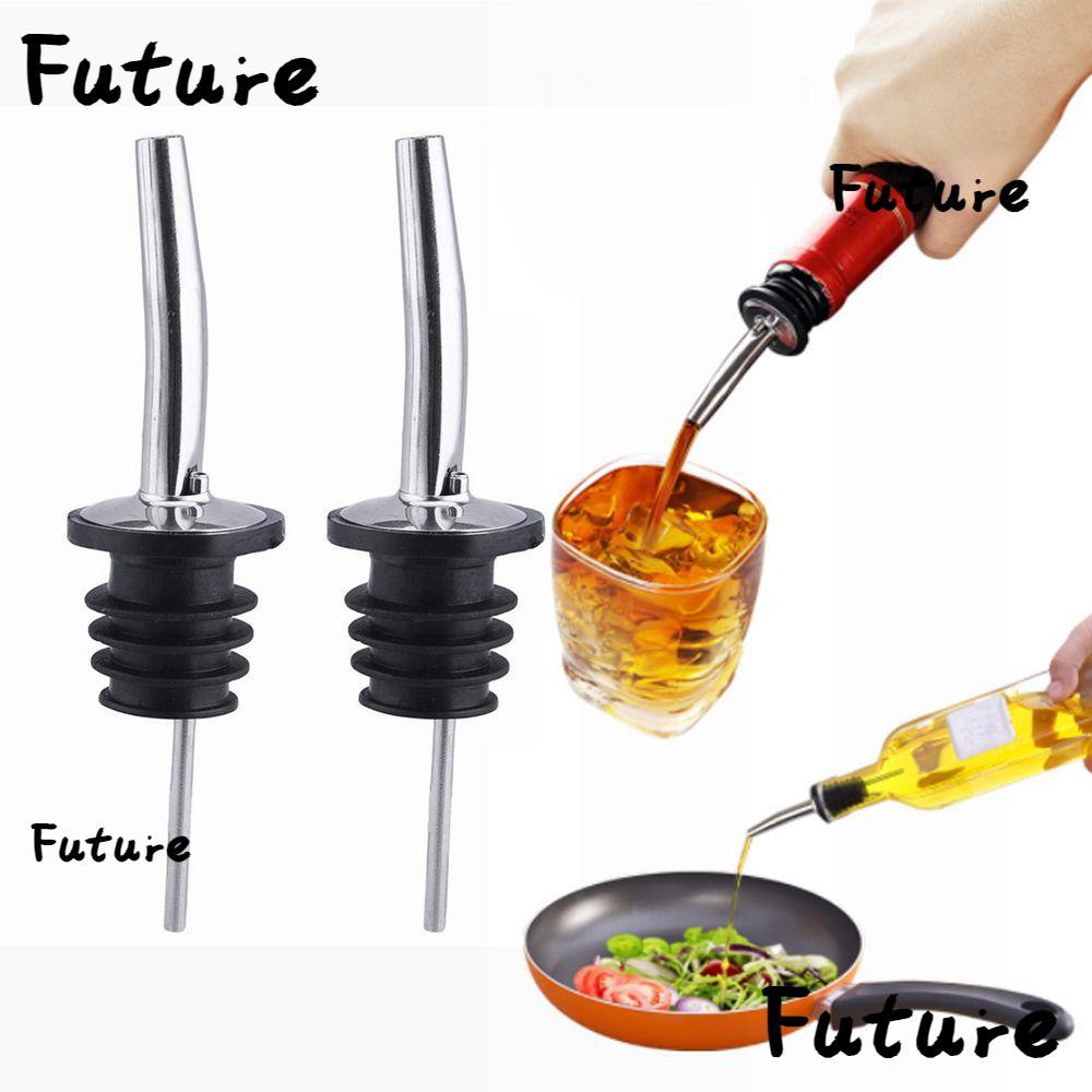 FUTURE 1/3/5/10 ชิ้นเครื่องดื่ม Pourer Barware Home & Living Spout ขวด Stopper