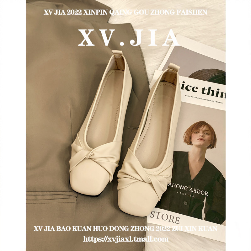 mary jane shoes รองเท้า mary jane Mary Jane Evening Wind รองเท้าตักลําลอง Granny อ่อนโยน