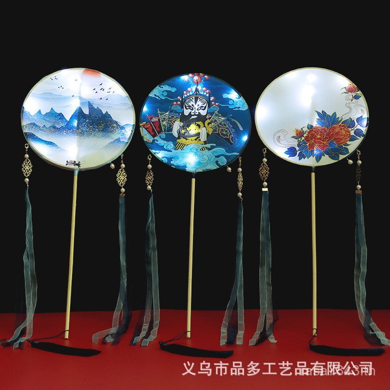 Tuan Fan Hanfu สินค้าใหม่ Handmade Palace พัดลมพัดลมอินเทรนด์โรงงานขายตรง Photo Props Juandong พร้อม