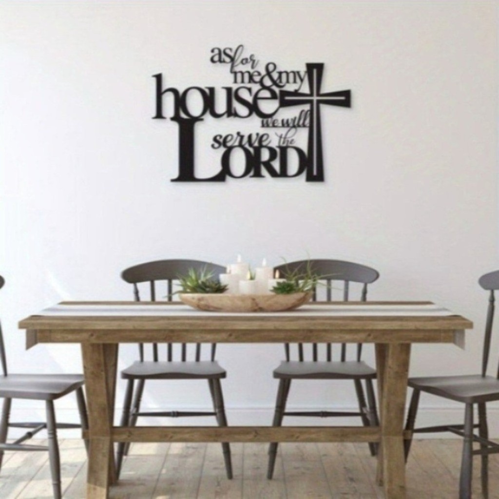CIFbuy Christian Wall Decor Faith Hope Love Vintage