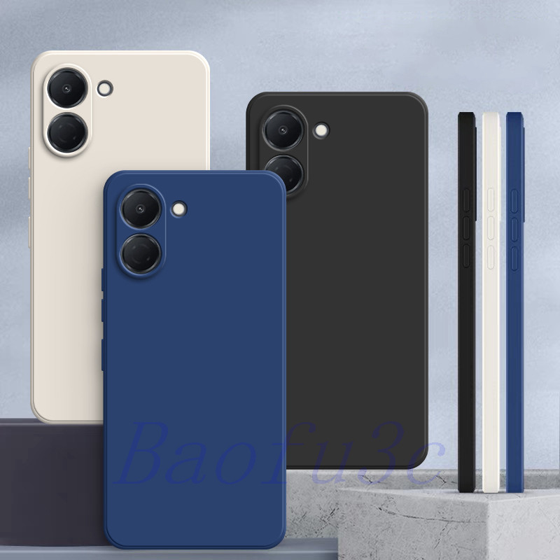 เคส Tecno Spark GO3 / GO2 / Spark GO1 เคสซิลิโคนสีพื้นเรียบง่าย YT