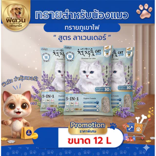 Two Two Pet ทรายแมว (5in1) กลิ่นลาเวนเดอร์ ขนาด 12 ลิตร{ทรายแมว}