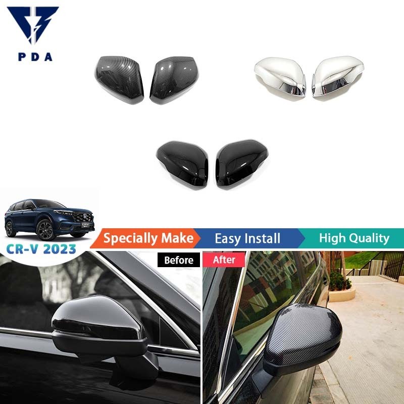 สําหรับ Honda CR-V CRV 2023 ฝาครอบกระจกมองหลัง