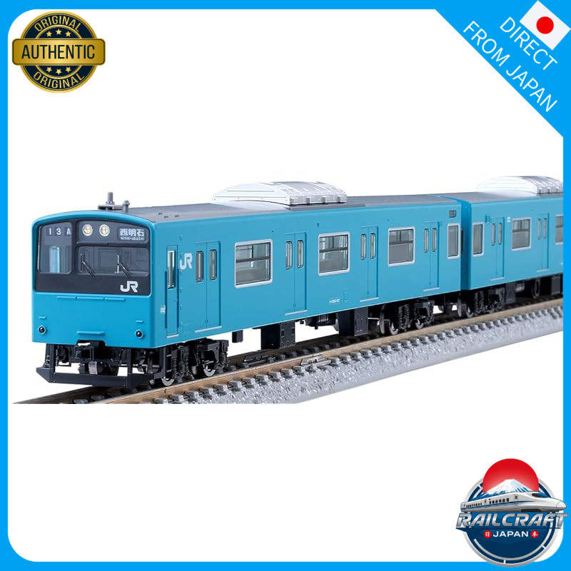 Tomytec TOMIX N gauge JR 201 series JR West 30N updated train Sky Blue set model train 98855