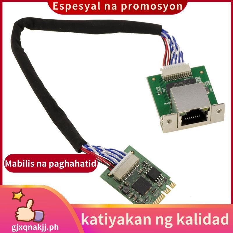 INFORMATIQUE M2 M.2 NGFF EG Key 2.5 Gigabit RJ45 LAN Ethernet 10 100 1000 1G 2.5G. พร้อมชิป I226 SRK